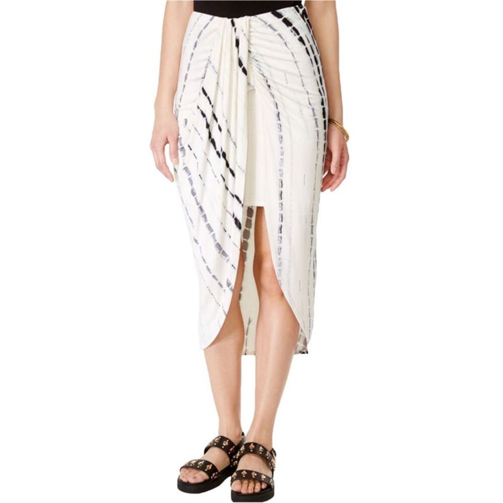 Izzy & Me Womens Wrap-Front Tulip High-Low Skirt, NWT